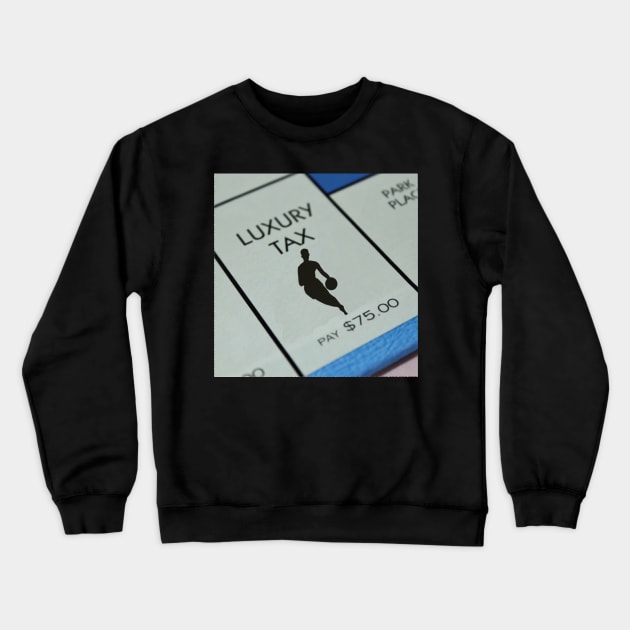 Luxury Tax Podcast Crewneck Sweatshirt by maskedfox007